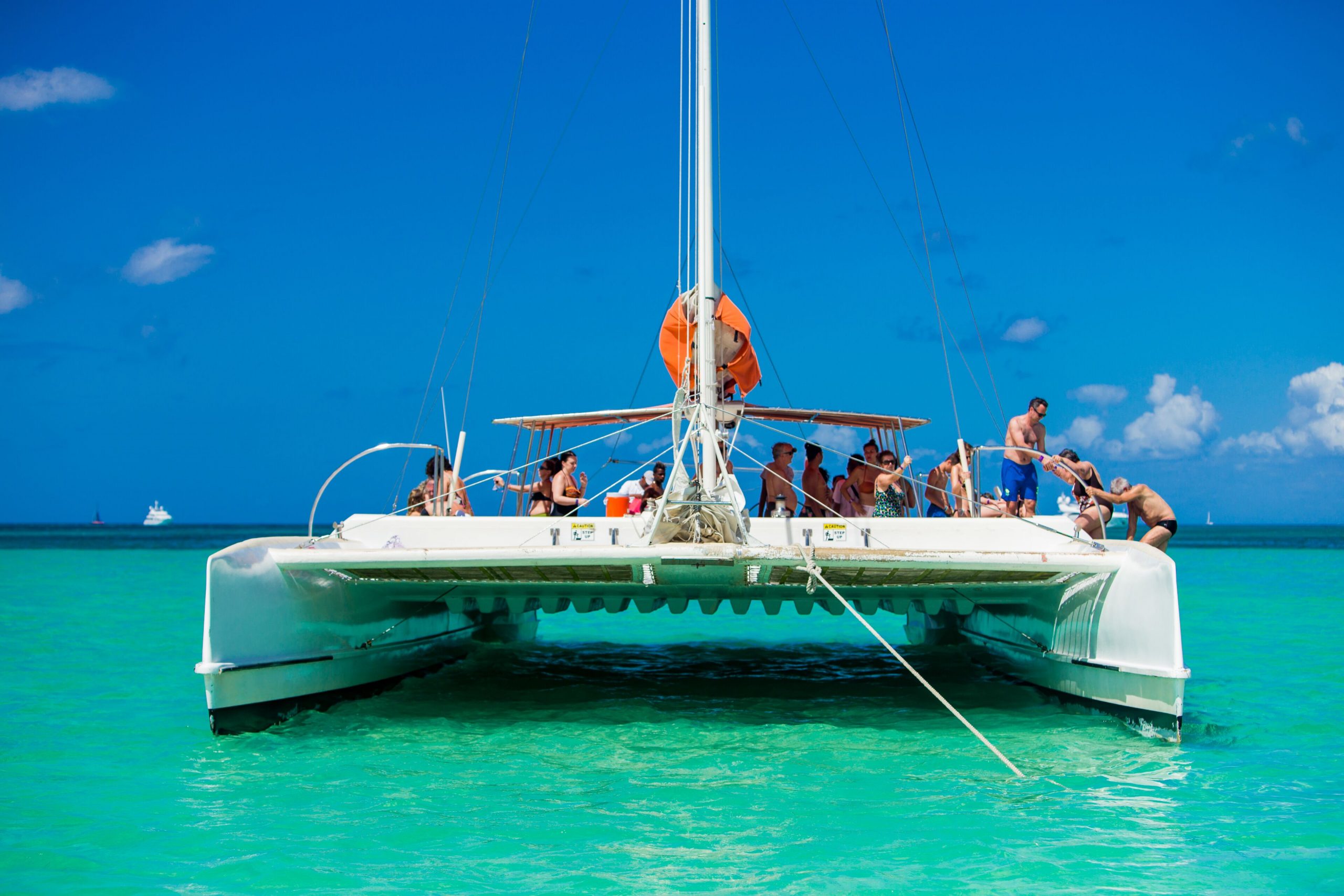 ile saona catamaran